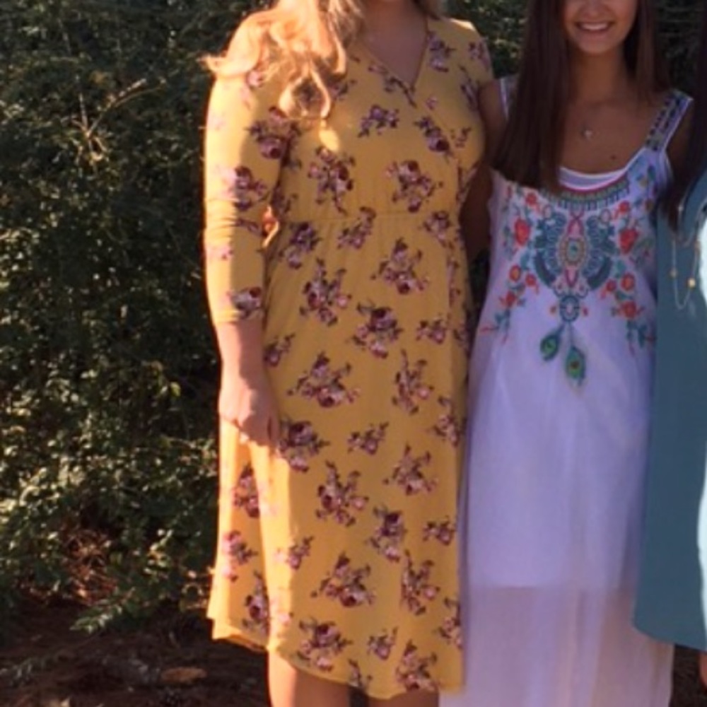 Midi Floral Dress